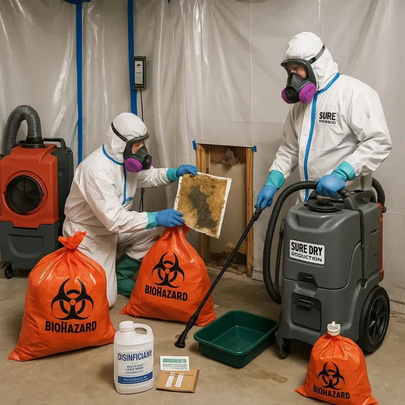 Contaminated Water Handling Protocols process in Bellwood, VA