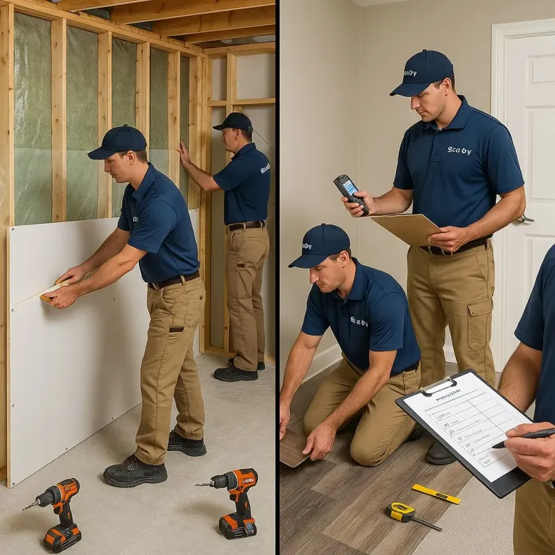 Repairs and Reconstruction process in Bellwood, VA