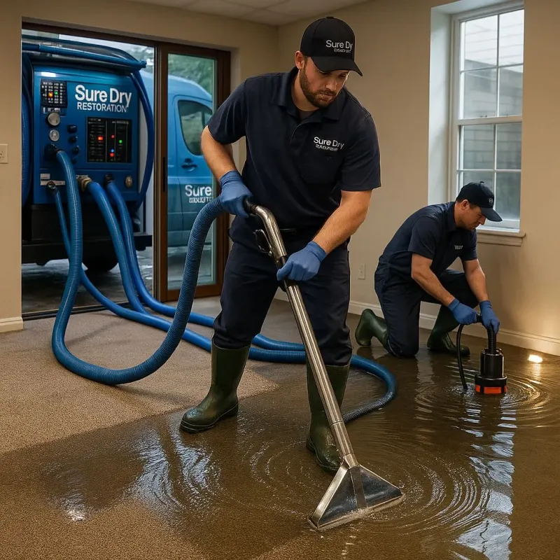 Water Extraction and Removal process in Bellwood, VA